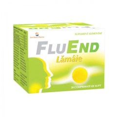 Fluend lamaie, 20 comprimate de supt, Sunwave